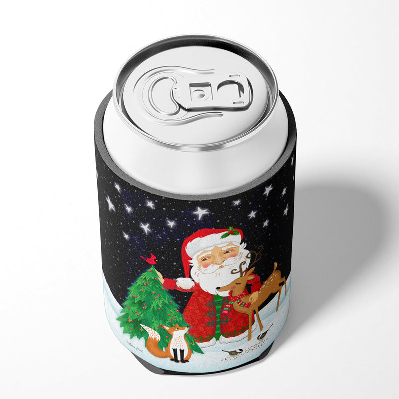 Santa Claus Christmas Can or Bottle Hugger VHA3033CC