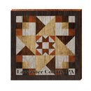 Lancaster County, PA Barn Quilt | Wall Art Print on Real Wood