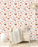 Stylish Abstract Figures Wallpaper Tasteful