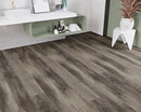 SPC Vinyl Rigid Core 7" Width 60" RL, 8mm Thick, 2mm IXPE Loft Umber, Bellator - Mazzia Collection bath view 3