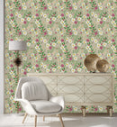 Narcissus Floral Wallpaper