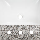 Argento Grigio 61" Granite Vanity Top with Backsplash - MSI Collection