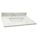 Calacatta Lumas 31" Single Bathroom Vanity with Tops - MSI Collection