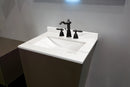 Calacatta Nowy Engineered Marble Vanity Top with Backsplash - MSI Collection