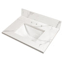 Calacatta Nowy Engineered Marble Vanity Top with Backsplash - MSI Collection