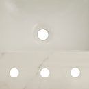 Calacatta Nowy Engineered Marble Vanity Top with Backsplash - MSI Collection