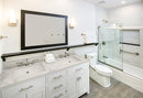 Calacatta Nowy Engineered Marble Vanity Top with Backsplash - MSI Collection