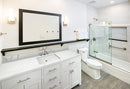 Calacatta Nowy Engineered Marble Vanity Top with Backsplash - MSI Collection