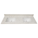 Carrara Sky Engineered Marble Vanity Top with Backsplash - MSI Collection