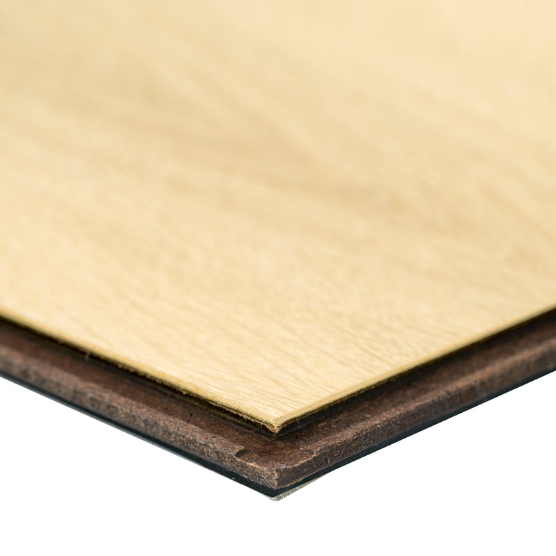 Smithcliffs - Lanston Oak 7"x48" Waterproof Hybrid Rigid Core Flooring - MSI Collection profile view