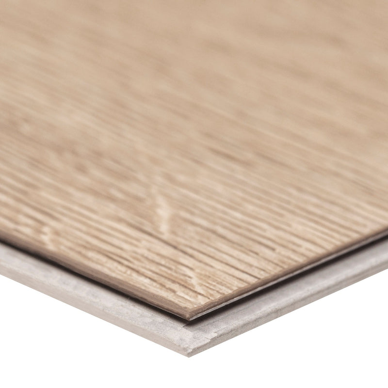Andover Daria Umber 7"x48" Rigid Core Luxury Vinyl Plank Flooring - MSI Collection edge view