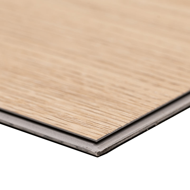 Laurel Linen Loggia 9"x48" 20MIL Rigid Core Luxury Vinyl Plank Flooring - MSI Collection profile view
