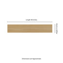 Laurel Reserve Linen Loggia 9"x48" 22MIL Rigid Core Luxury Vinyl Plank Flooring - MSI Collection