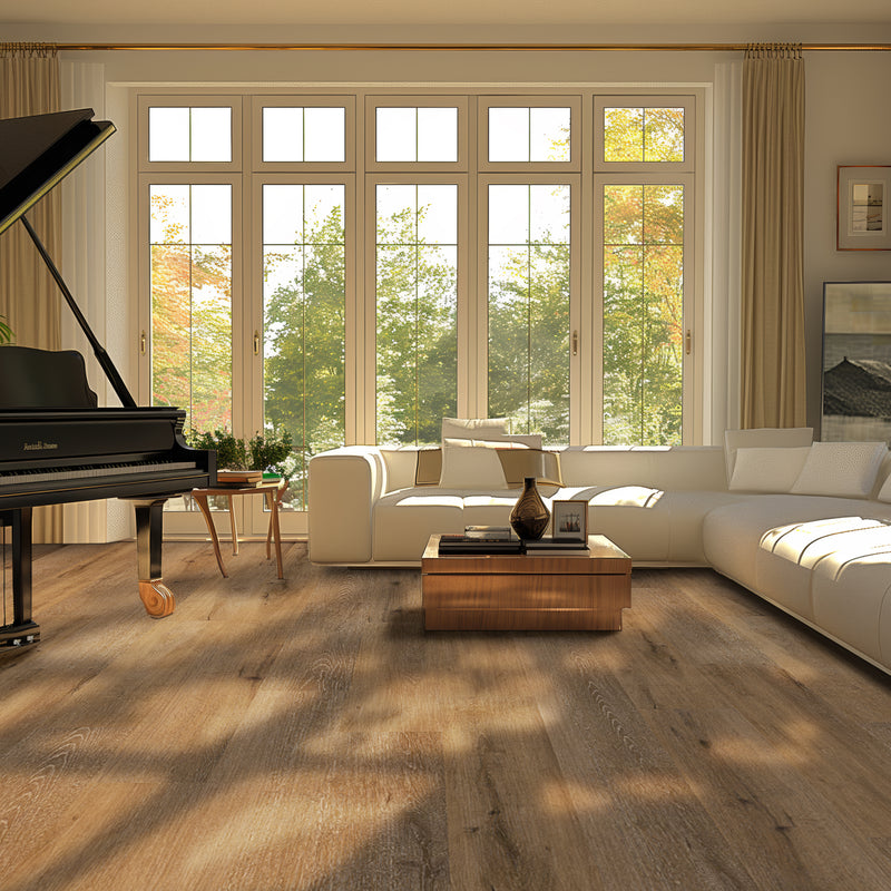 Studio Malden 9"x48" x 30MIL Rigid Core Luxury Vinyl Plank Flooring - MSI Collection