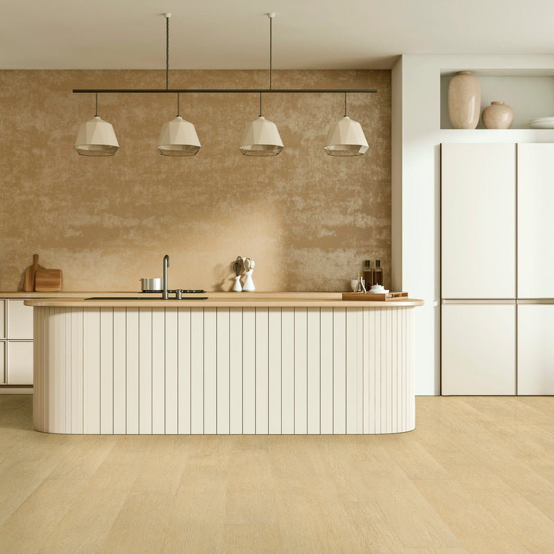 Laurel Malta 9"x48" 20MIL Rigid Core Luxury Vinyl Plank Flooring - MSI Collection kitchen view