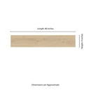 Laurel Reserve Shasta Grove 9"x48" 22MIL Rigid Core Luxury Vinyl Plank Flooring - MSI Collection