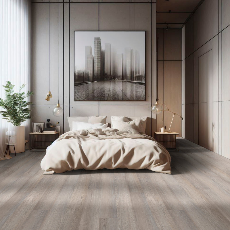 Cyrus Valleyview Grove 7"x48" 12 MIL  Rigid Core Luxury Vinyl Plank Flooring - MSI Collection bedroom view 2