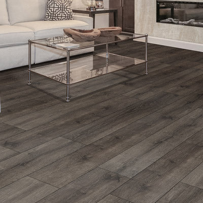 Xl prescott walnut waves 9x60 rigid core luxury vinyl plank flooring VTRXLWALW9X60-6.5MM-20MIL product shot floor view