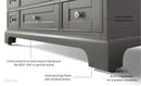 Audrey 60" Bath Vanity Set