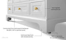 Audrey 60" Bath Vanity Set