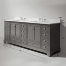 Audrey 84" Bath Vanity Set