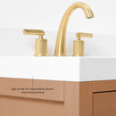 Elizabeth Bathroom Vanity Collection in Sienna Finish