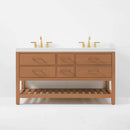 Elizabeth Bathroom Vanity Collection in Sienna Finish