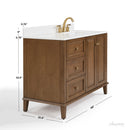 Hannah 48"  Bath Vanity Set
