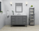 Kayleigh Bathroom Vanity with Sink and Carrara White Marble Top Cabinet Set