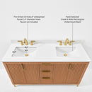 Turlington Bathroom Vanity Collection in Sienna Finish