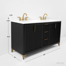 Turlington 60" Bath Vanity Set
