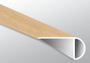 Bayside Buff 1.03" Thick x 2.23" Wide x 94" Length Overlapping Stair Nose Molding - MSI Everlife Collection edge view