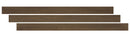 Beckley Bruno 0.26"x94"x1.77" Luxury Vinyl Flooring Trim End Cap - MSI Everlife Collection