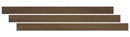 Beckley Bruno 0.35"x94"x1.77" Luxury Vinyl Flooring Trim Surface Reducer - MSI Everlife Collection