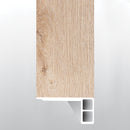 Daria Umber 0.75"x94"x2.75" Luxury Vinyl Flooring Trim Flush Stair Nose Eased Edge - MSI Everlife Collection