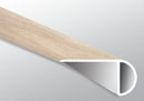 Flaxen 1.03" Thick x 2.23" Wide x 94" Length Overlapping Stair Nose Molding - MSI Everlife Collection edge view