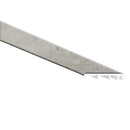 MOUNTAINS GRAY 0.26" Thick x 1.77" Width x 94" Luxury Vinyl End Cap Molding - MSI Everlife Product shot molding edge view