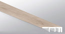 Shasta Grove 0.49" Thick x 1.5" Wide x 94" Length Luxury Vinyl End Cap Molding Large - MSI Everlife Collection profile view