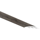 Walnut Waves 0.35" Thick x 1.77" Wide x 94" Length Luxury Vinyl Reducer Molding - MSI Everlife Product shot molding edge view