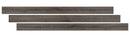 Walnut Waves 0.27" Thick x 1.77" Wide x 94" Length Luxury Vinyl T Molding - MSI Everlife Product shot molding view 2