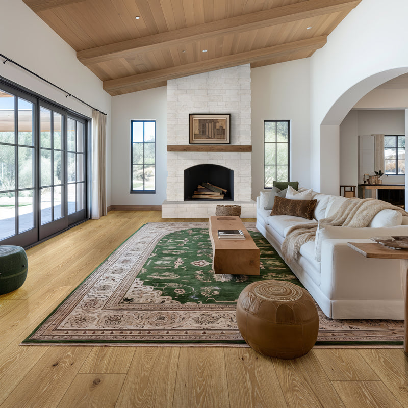 Engineered Hardwood Mccarran Kentsea Oak 9"x86" Flooring - MSI Collection living room view
