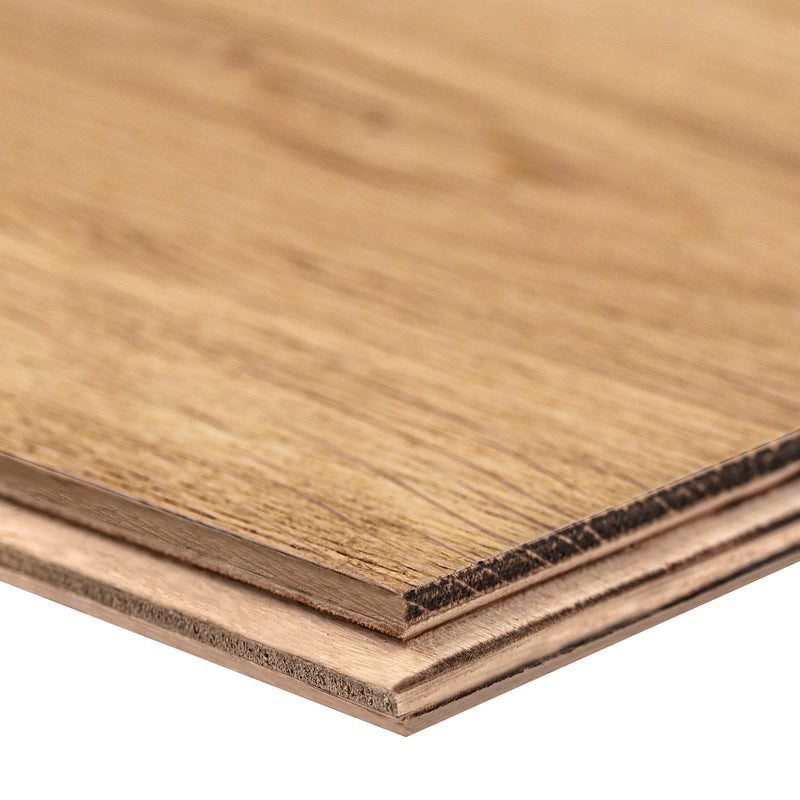 Engineered Hardwood Mccarran Montevideo Oak 9"x86" Flooring - MSI Collection edge view