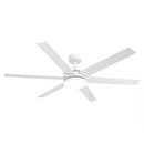 60" Volga DC Motor 6 Blades Modern Downrod Mount Ceiling Fan with Remote Control