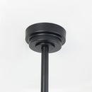 Vaczon 42 Inch DC Motor Industrial Downrod Ceiling Fan with Light and Remote Control