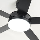 Vaczon 48 Inch Tracy Downrod Mount LED Ceiling Fan with APP & Remote Control