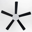 52" Vaczon Ceiling Fan with LED Light and Remote Control