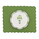 Valensole Lavender Scalloped Starter Plate - Set of 4 (+1 Bonus Plate)