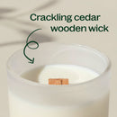 Vanilla Amber Naturally Scented Candle