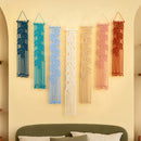 Vela Vertical Macrame Wall Hanging - Blue & Pink