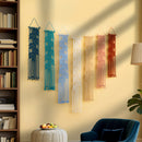 Vela Blue Pink Macrame Wall Hangings